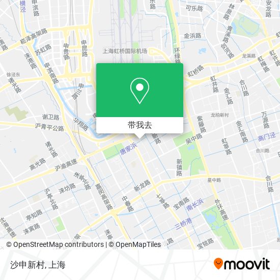 沙申新村地图