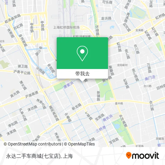 永达二手车商城(七宝店)地图