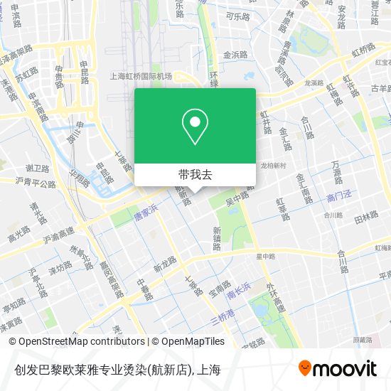 创发巴黎欧莱雅专业烫染(航新店)地图