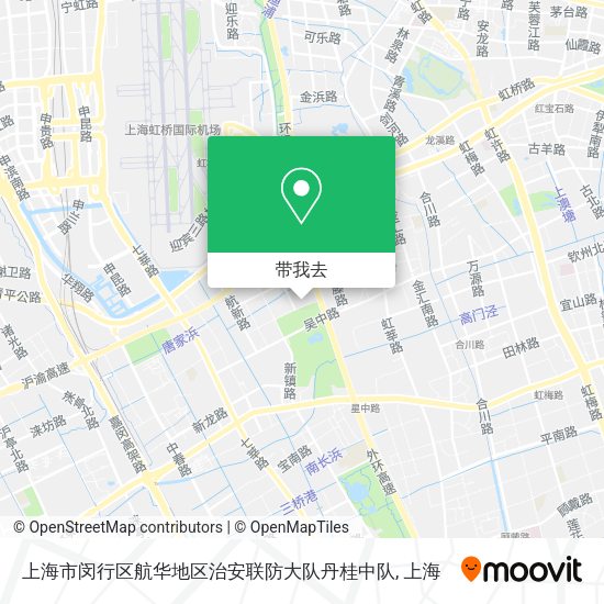 上海市闵行区航华地区治安联防大队丹桂中队地图