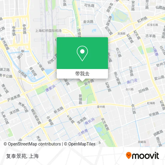 复泰景苑地图