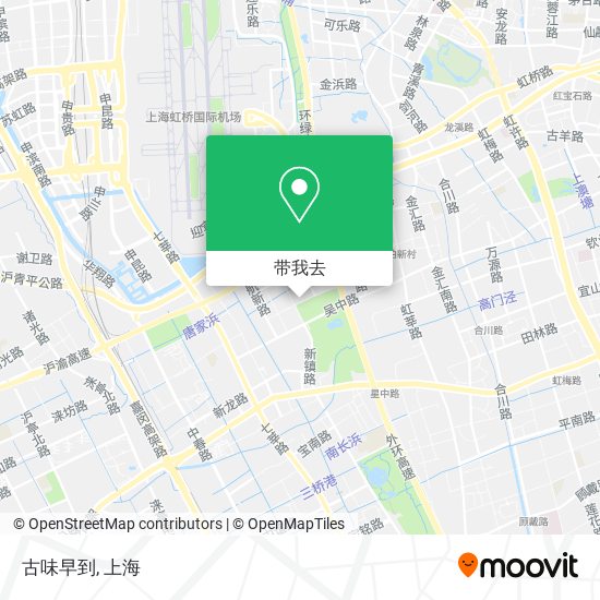 古味早到地图