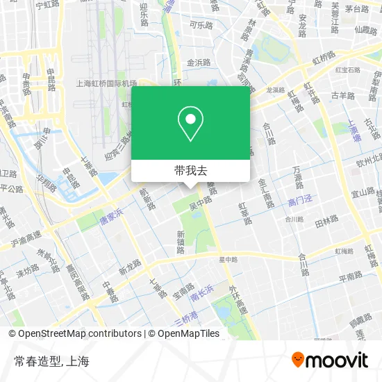 常春造型地图