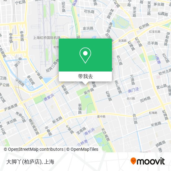 大脚丫(柏庐店)地图