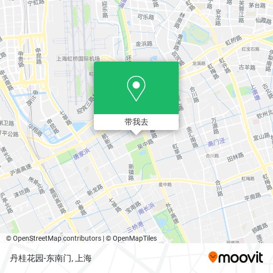 丹桂花园-东南门地图