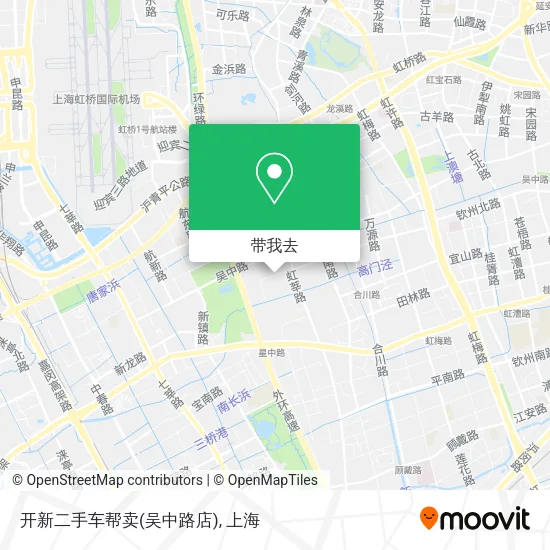 开新二手车帮卖(吴中路店)地图