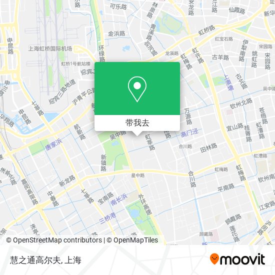 慧之通高尔夫地图