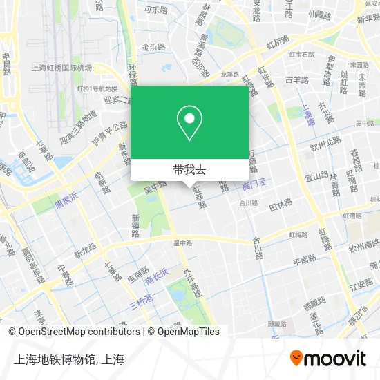 上海地铁博物馆地图