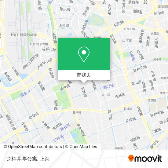 龙柏井亭公寓地图