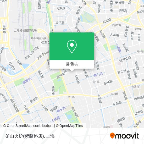 釜山火炉(紫藤路店)地图