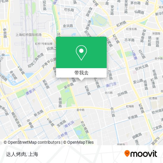 达人烤肉地图