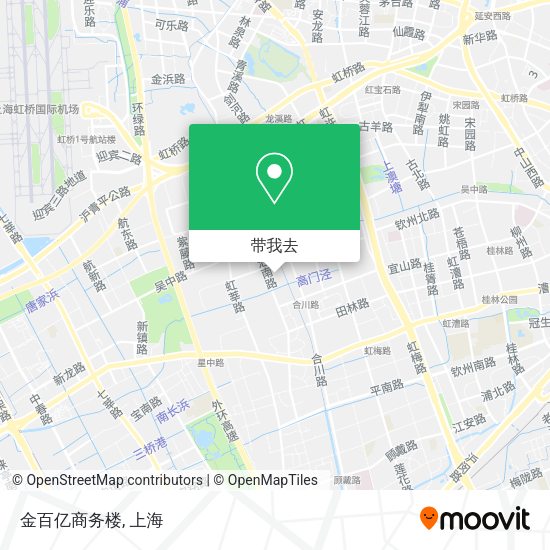 金百亿商务楼地图