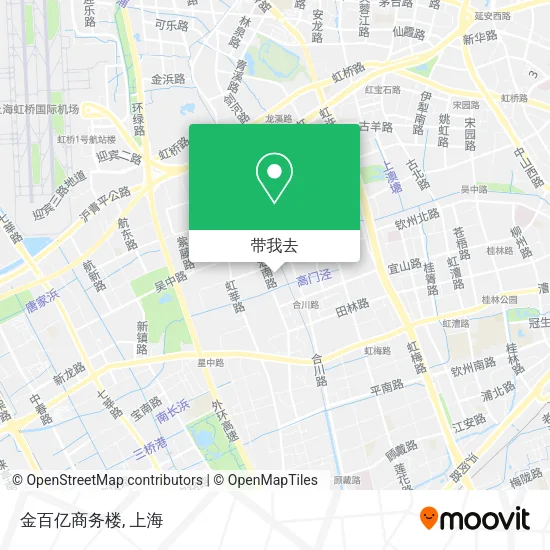 金百亿商务楼地图