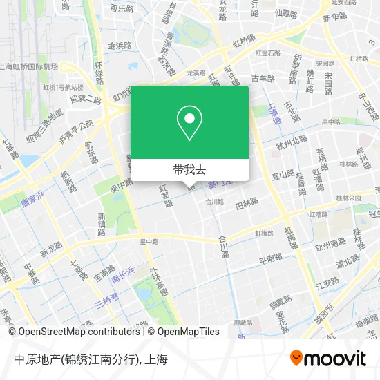 中原地产(锦绣江南分行)地图