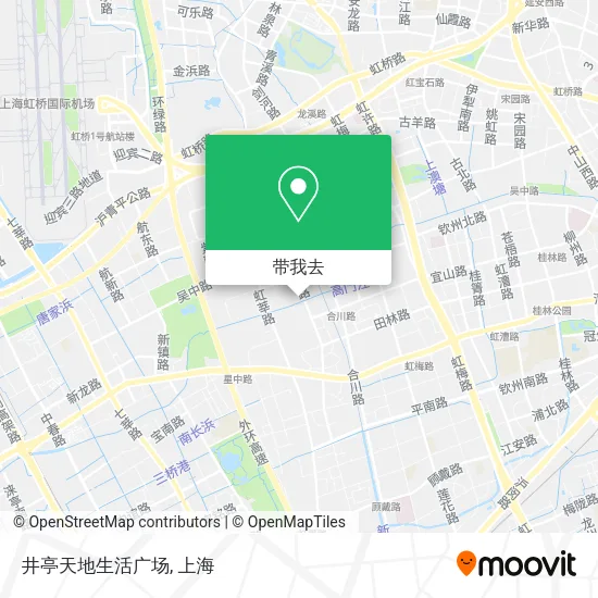 井亭天地生活广场地图