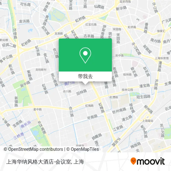 上海华纳风格大酒店-会议室地图