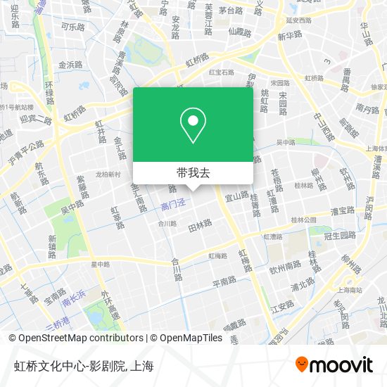 虹桥文化中心-影剧院地图