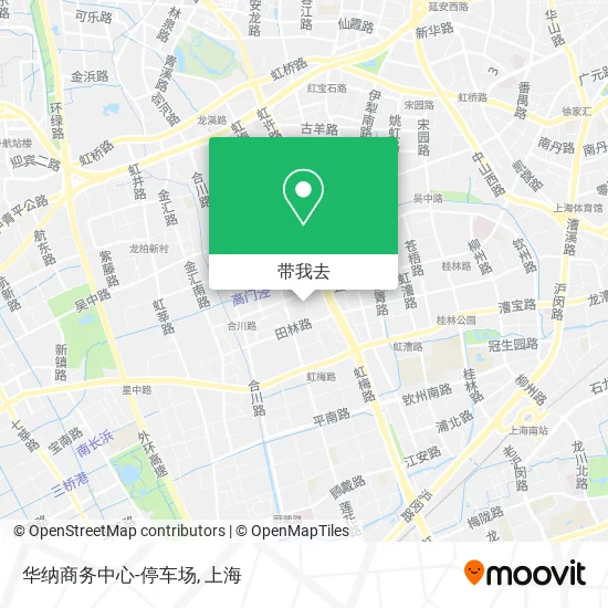 华纳商务中心-停车场地图