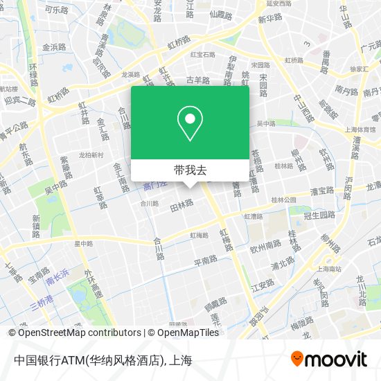 中国银行ATM(华纳风格酒店)地图