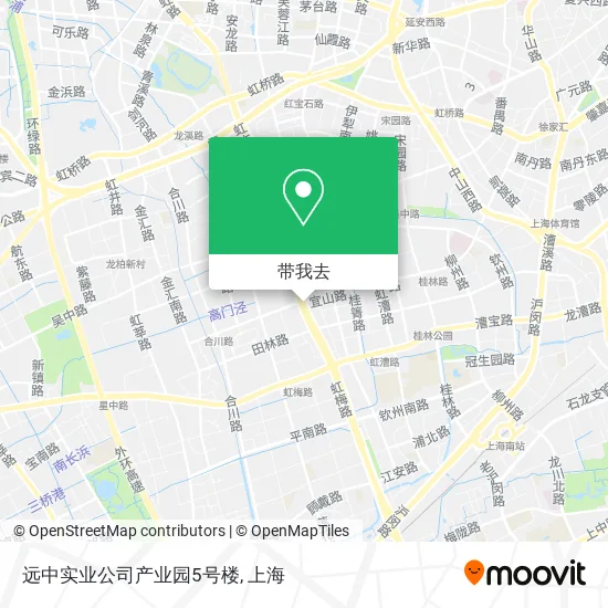 远中实业公司产业园5号楼地图