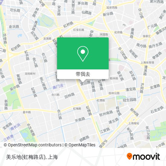 美乐地(虹梅路店)地图