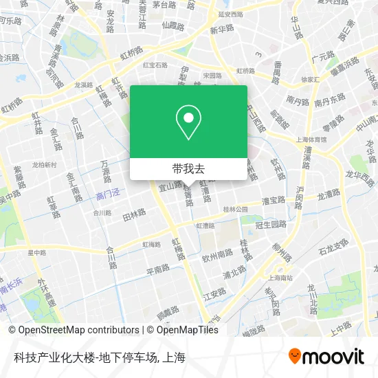 科技产业化大楼-地下停车场地图