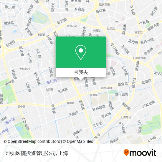 坤如医院投资管理公司地图