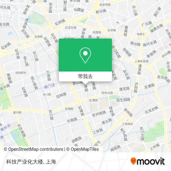 科技产业化大楼地图