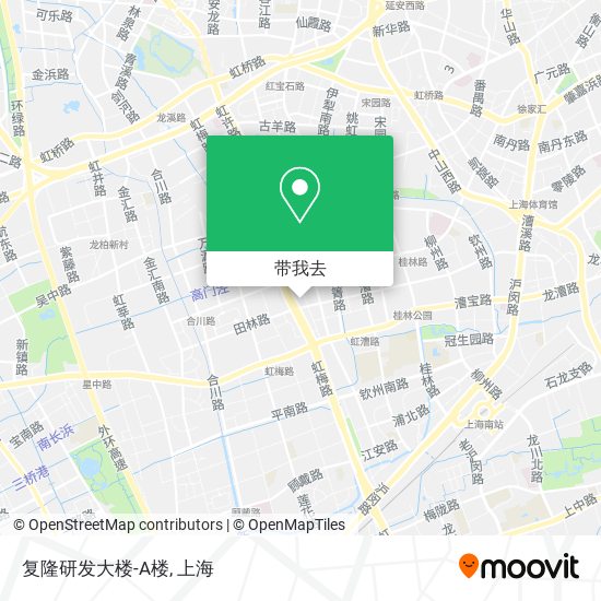 复隆研发大楼-A楼地图