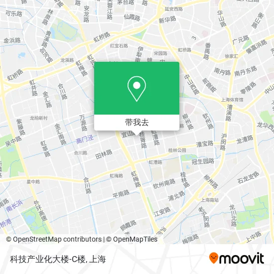 科技产业化大楼-C楼地图
