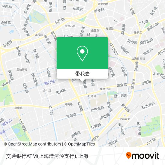 交通银行ATM(上海漕河泾支行)地图