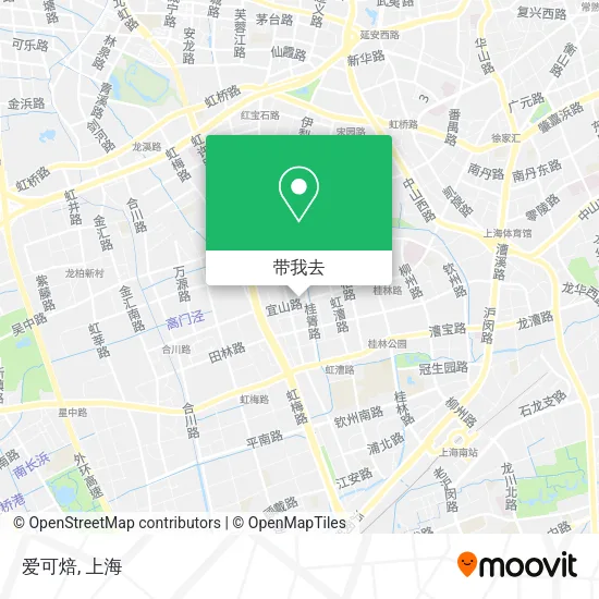 爱可焙地图