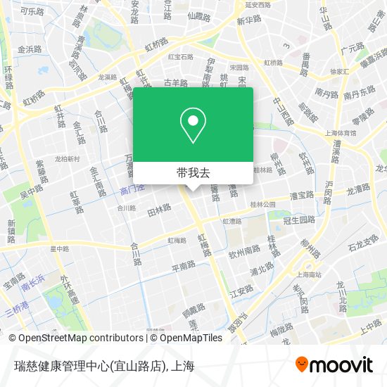 瑞慈健康管理中心(宜山路店)地图