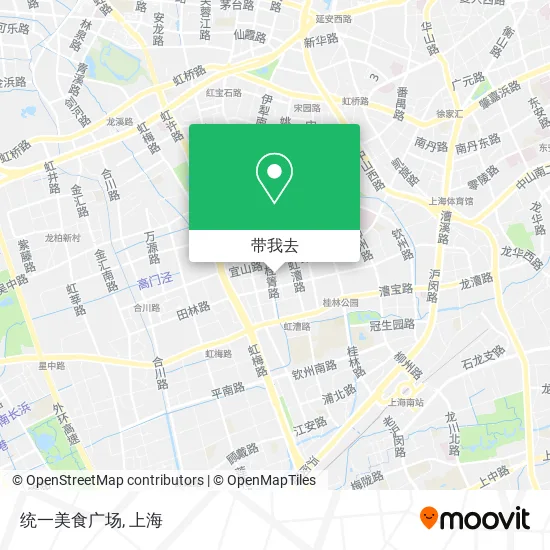 统一美食广场地图