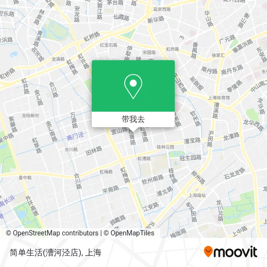 简单生活(漕河泾店)地图