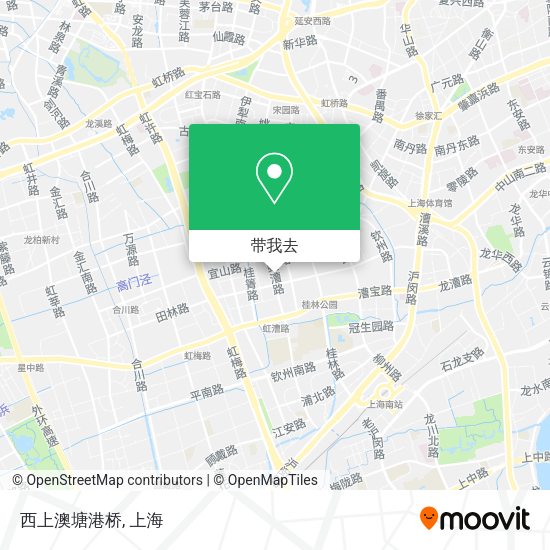 西上澳塘港桥地图
