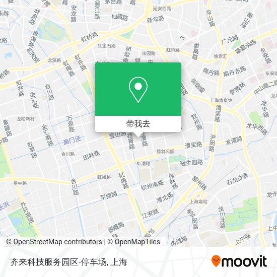 齐来科技服务园区-停车场地图
