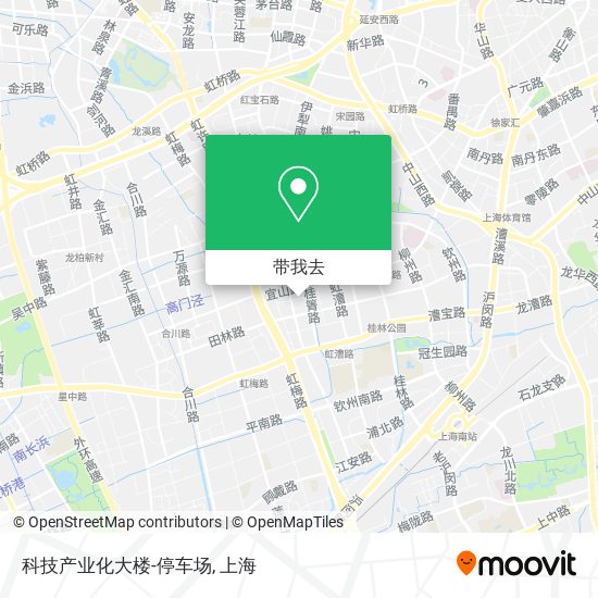 科技产业化大楼-停车场地图