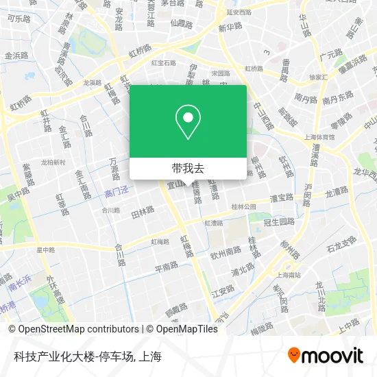 科技产业化大楼-停车场地图