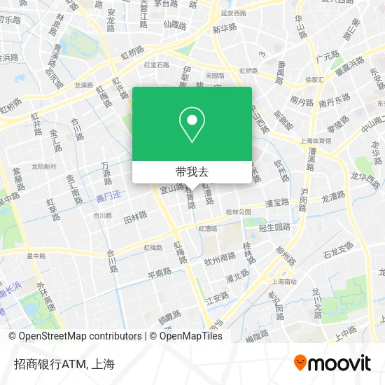 招商银行ATM地图