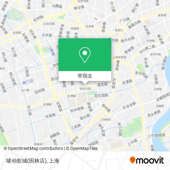 唛动歌城(田林店)地图