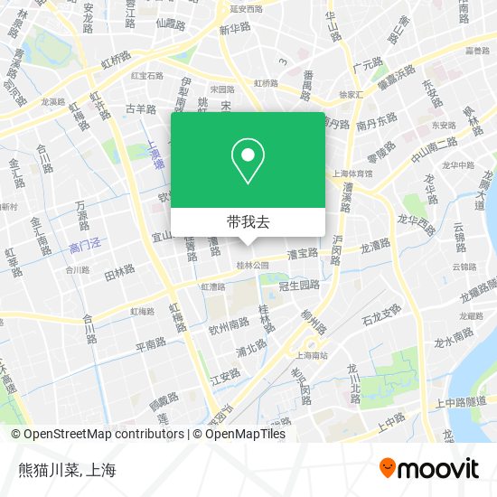 熊猫川菜地图