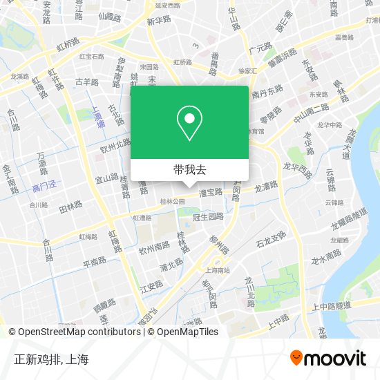 正新鸡排地图