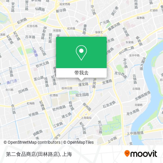 第二食品商店(田林路店)地图
