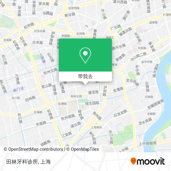 田林牙科诊所地图