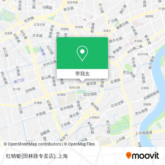 红蜻蜓(田林路专卖店)地图