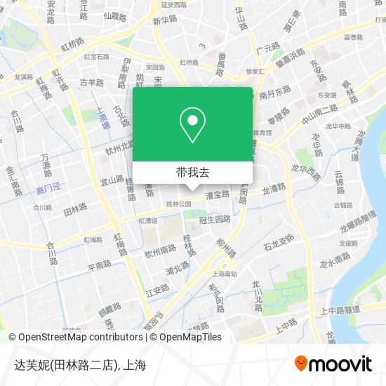 达芙妮(田林路二店)地图