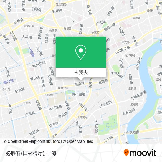 必胜客(田林餐厅)地图