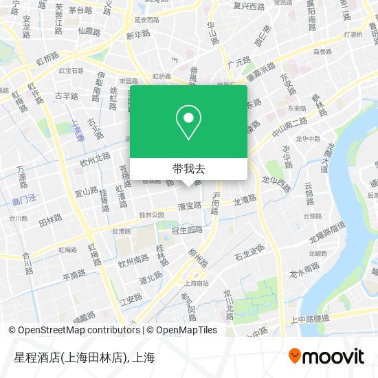 星程酒店(上海田林店)地图