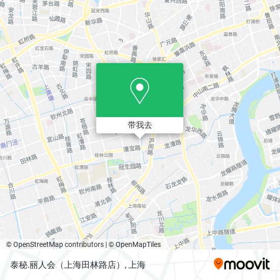 泰秘.丽人会（上海田林路店）地图